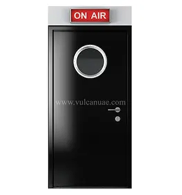 Soundproof Acoustic Fire Rated Door – Steel or Timber Frame, Up to 180 Minute Fire Protection, Up to 35dB Acoustic Rating, RAL Powder Coated or Laminate Finish, Recording Studio & Theatre